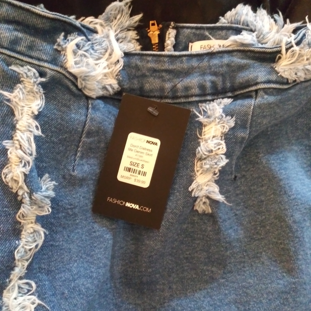 New jean skirt